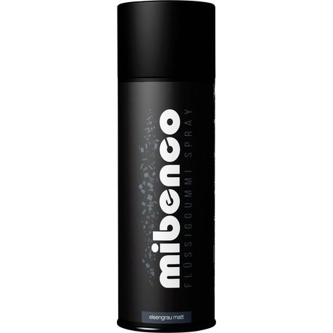 mibenco Caoutchouc liquide en spray Couleur gris fer (mat) 71427011 400 ml A046271
