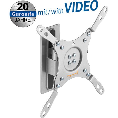 my Wall Halterung de TV für Wohnmobile HC2-1L, Halterung de TV Wandhalterung für Wohnmobile und Wohnwagen, Halterung de TV, drehbar, neigbar, VESA kompatibel