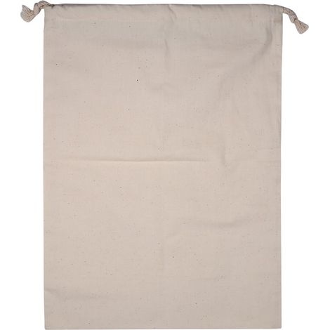 Ménage Uni Coton Cordon De Rangement Sac Linge Sac De Rangement pour Voyage La Maison 30 40CM. (1/3)