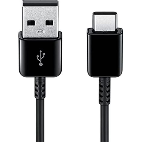 Original-USB-Typ-C-Kabel von Samsung EP-DG930MBEGWW, 2er-Pack, Schwarz (1/3)