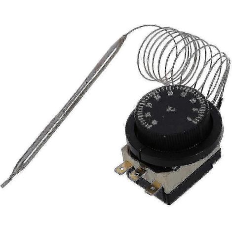 Thermostat capillaire, interrupteur de contrôle de température 250 V/380 V, 16 A, 0-40 °C (1/4)