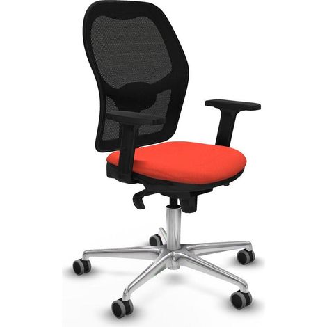 Piqueras y Crespo Jorquera Chaise Bureau Orange Foncé