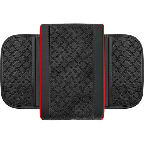 Coussin d'accoudoir de voiture – Housse de console centrale │ Housse de boîte d'accoudoir │ Sac de rangement Accoudoir avec coussinet en cuir souple │ Protection anti-rayures pour S.U.V, camion et (1/5)