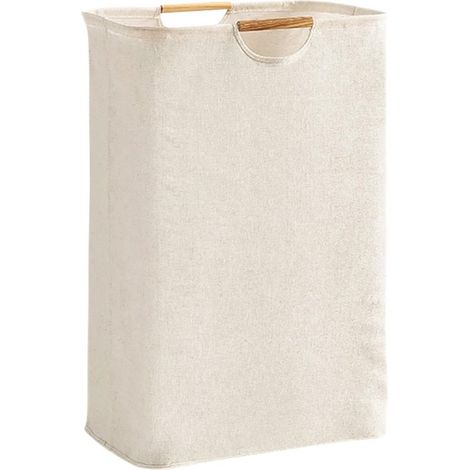 Panier à linge - Avec poignées - Durable - Panier pliable pour linge sale - Lessive - Ménage - Paniers à linge - Trieur de linge - Simple - Panier de rangement - Panier à linge sale - Organisateur de (1/5)