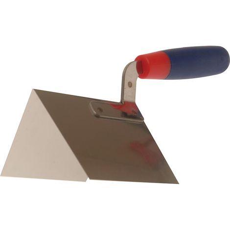 R.S.T. RTR6205 6205 External Corner Trowel with Soft Touch Handle for Precise Finishing (1/3)