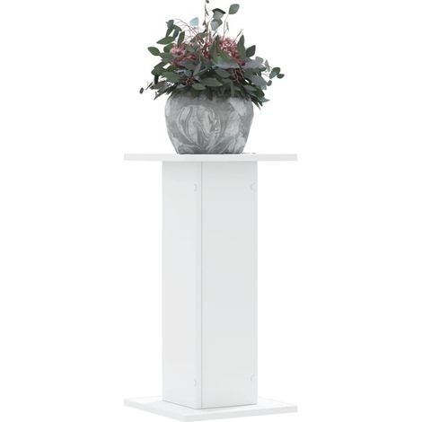 Plant Stands 2 pcs White 30x30x60 cm Engineered Wood vidaXL (1/5)