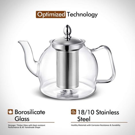Infuseur à thé 1000 ml Compatible plaques de cuisson (1/4)