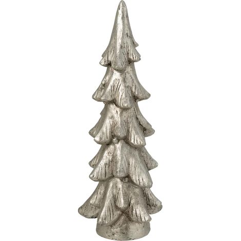 Sapin de Noël sur Socle "Party" 74cm Argent