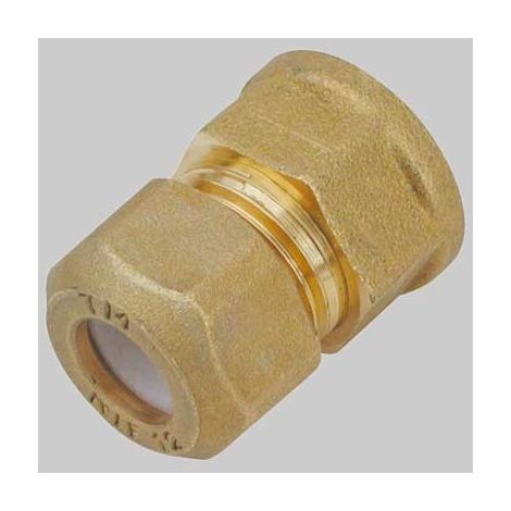 RACCORDO DIRITTO FEMMINA CON OGIVA P.T.E.F. - 16 x 3/4 - 1/2 x 3/4
