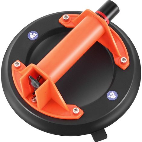 Ventouse à vide 203 mm avec poignée ABS,capacité de levage 180 kg,outil pour soulever carrelage,granit,plaques de plâtre et fenêtres (1/5)