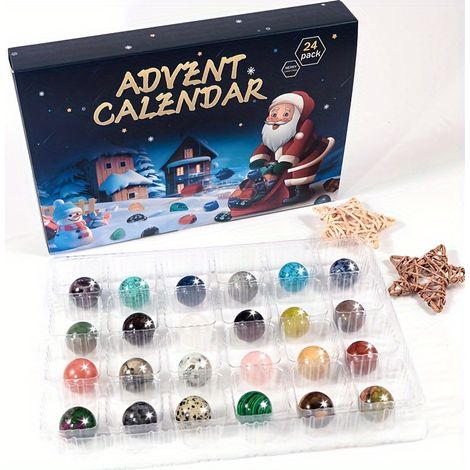 Calendrier de l'Avent pierres naturelles (1/5)