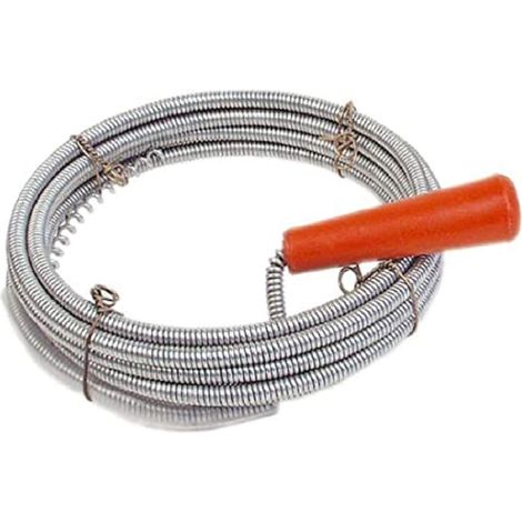 Mannesmann - M49905 – Tubicino a spirale con manovella per pulizia tubi, 5 m