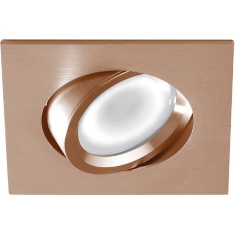 Faretto incasso gea led gfa054 gu10 led classico orientabile alluminio