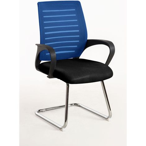 Sillas de escritorio - Silla Confidente Binet - Azul