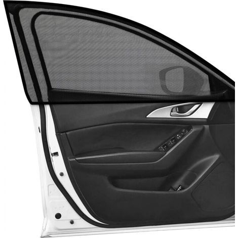 Baby Car Sunshade, 2-Piece Car Sunshade Socks, Maximum UV Resistance, Fits Most Cars with Adhesive Strip, Easy to Install and Remove (XL) rear window (1/5)