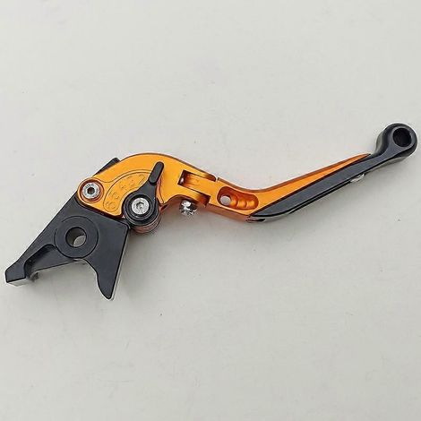 Accessoires de biellette de direction et de klaxon de frein avant pour motos Suzuki DL650, GSX250R, GW250 et DL250 (Orange 1) (1/5)