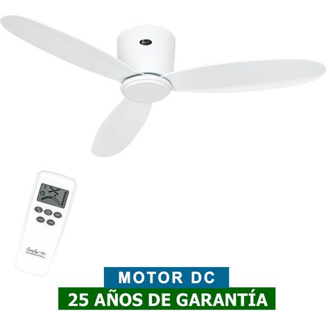 Casafan – Ventilateur de plafond 311283 112 cm – 4 pales blanches – Moteur DC silencieux – Fonction été/hiver – Installation sans barre (1/6)