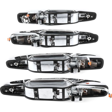 Poignées de porte extérieures électroplaquées pour CADILLAC ESCALADE, paquet de 4, 20828258 (1/5)