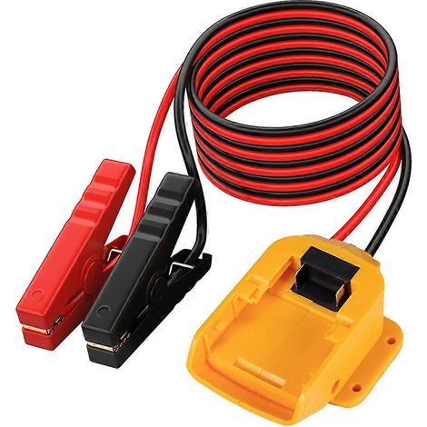 Starthilfekabel-Adapter mit hochleitfähigen Drähten, effizienter Ladeadapter für DEWALT-Geräte (1/5)