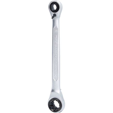 Brilliant Tools BT013901 Kit di chiavi a cricchetto doppio Misura (metrica) 10 - 19 mm (1/5)