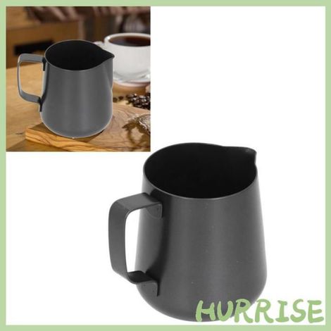 Garosa Tasse à mousser Thick Stainless Steel Frothing Cup Coffee Art Pitcher Milk Frothing Jug With culinaires capsules (1/4)