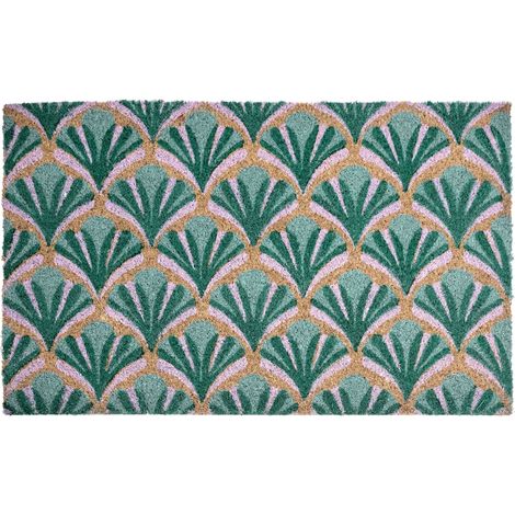 Fußmatte TATALIK Grün 50 x 80 cm Kokosfasern (1/5)