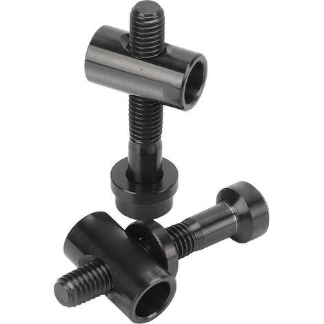 2 Pièces Vis de Selle Vélo RISK Alliage Titane M5x30mm Vis Fixation Tige de Selle Réglage Noir (1/5)