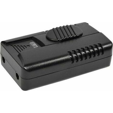 Foot dimmer switch with slider, 150W, 230V, Black, LED compatible [Energy class A] (1/5)