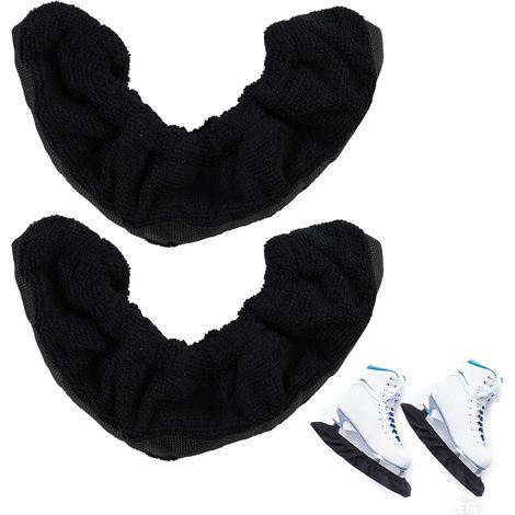 Protège-Lames pour Patins à Glace, Protège-Patins pour Patinage sur Glace et Hockey, Protège-Patins Élastiques, Accessoires pour Patins de Hockey et Patins de Patinage Artistique