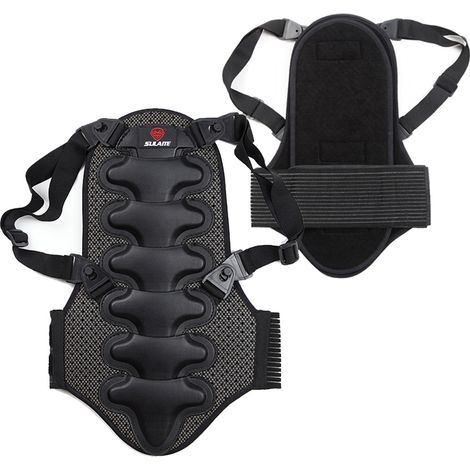 Protection dorsale pour moto, coussin de Protection EVA épais détachable, pour moto, vélo de montagne, patinage, ski (1/5)