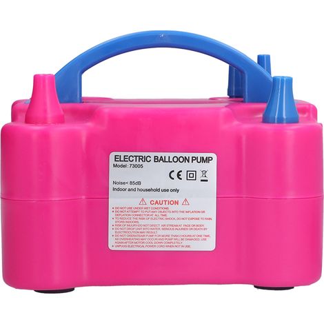 Gonfleur électrique à ballons, pompe portative à double buse pour décoration, fête et sport – Prise UE 220V, souffleur rapide (1/5)