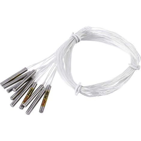 10pcs PT100 Sonde de Capteur Etanche pour Régulateur de Température Capteur de Température Numérique 4 x 30mm x 50cm (1/5)