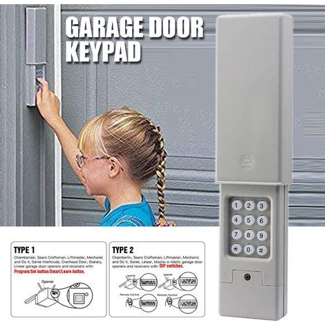 Télécommande et récepteur pour porte de garage, accessoire de commande automatique (1/5)