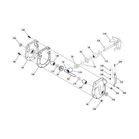 ALBERO COCLEA ORIGINALE STIGA - 1812-2363-01