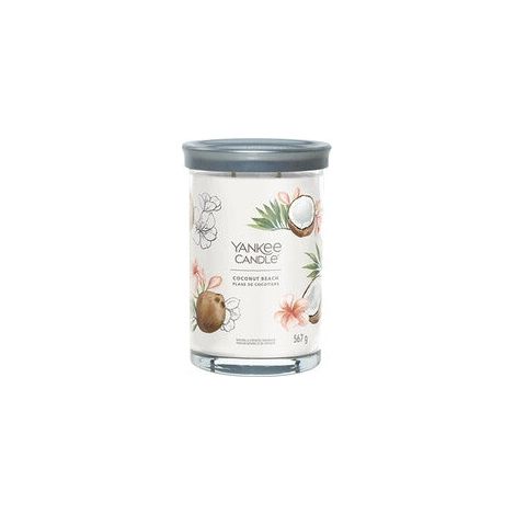 Yankee candle - coconut beach signature tumbler candle coconut beach 5670g