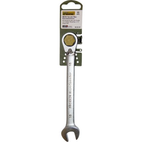 Proxxon Industrial 23137 MicroSpeeder Chiave combinata a cricchetto 15 mm (1/2)