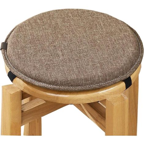 1PC Coussin Tabouret Rond Q2 28cm, Antidérapant, Manger/Jardin/Maison, Intérieur/Extérieur