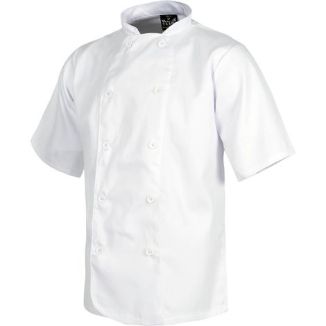 Casaca básica unisex para cocina WORKTEAM Servicios B9001 XL Blanco (1/3)