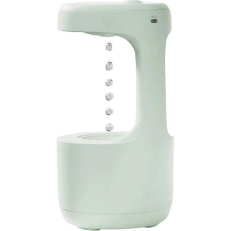 Humidificateur de bureau/maison avec compteur de remplissage d'eau Super Vision Creative Black Technology, anti-retour et à gouttes d'eau. (1/5)