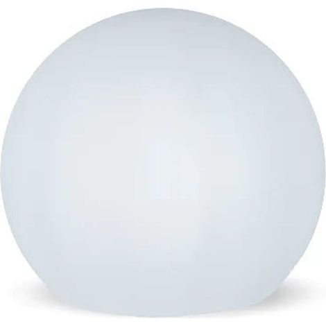 Kugelleuchte außen E27 IP65 warmweißes Licht 2700 K 600 lm B: 30 cm 26,5 cm Weiß rund Kugellampe