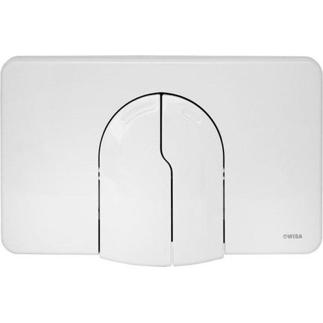 Wisa 2100 Plaque de commande pour dualflush pergamon (1/4)