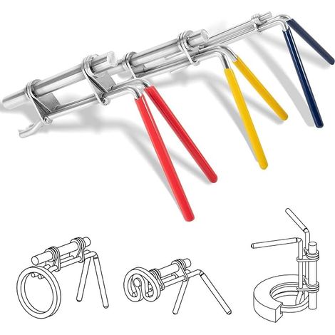 Kit di guarnizioni idrauliche, kit di guarnizioni per la riparazione del pistone idraulico, guarnizione a U per stelo Twistor (3 pezzi) (1/5)