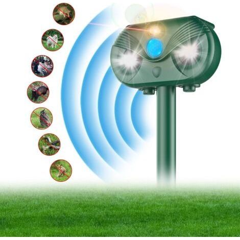 Ultrasonic Solar Animal Repeller, Solar Groundhog Repeller (1/5)
