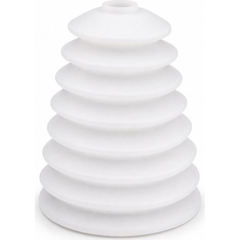 Cache poussière pour perceuse et marteau perforateur en silicone blanc (1/5)