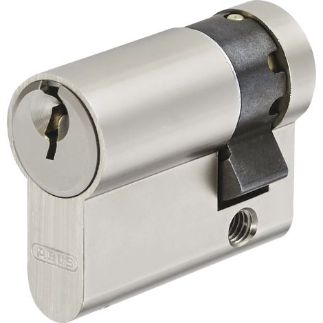 ABUS Einbauhalbzylinder A93 verschiedensperrend 30 mm vernickelt matt (1/5)