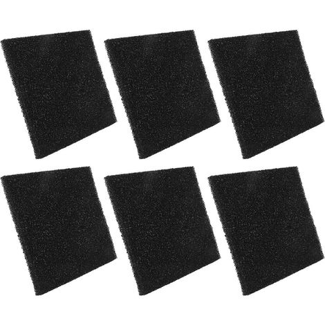 6 pièces Activated Carbon Filter chat Litter boîte Charcoal Filter chat Litter Pan Filter convient pour chat Litter (1/5)