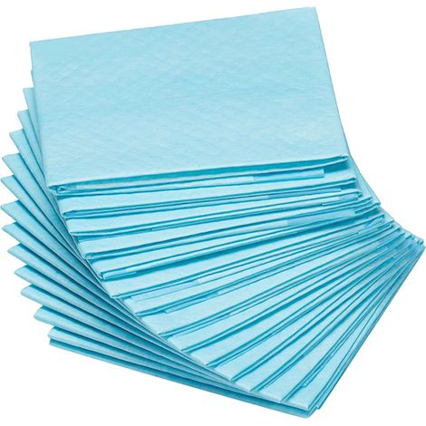 Tapis d'entraînement pour chiots - 33 x 45 cm - 6 couches - Technologie Flash-dry - Absorption rapide - Imperméable - Pour chiens chats lapins - Lot de 20 (1/5)