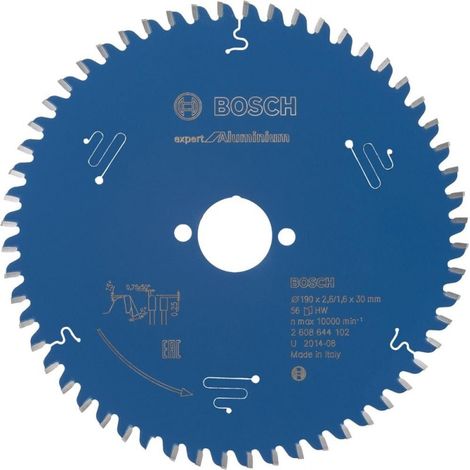 Bosch Expert hoja de sierra circular 190 mm metal