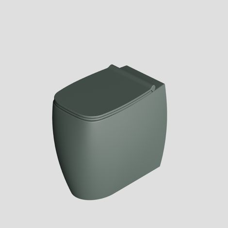 NUR WC Vert mat. Abattant standard