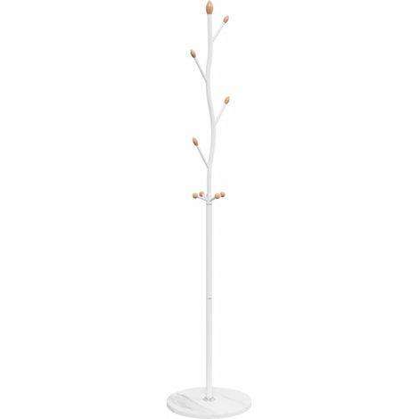 Porte-manteau,Porte-vêtement sblanc 177 cm fer enduit de poudre CFW87777 (1/5)